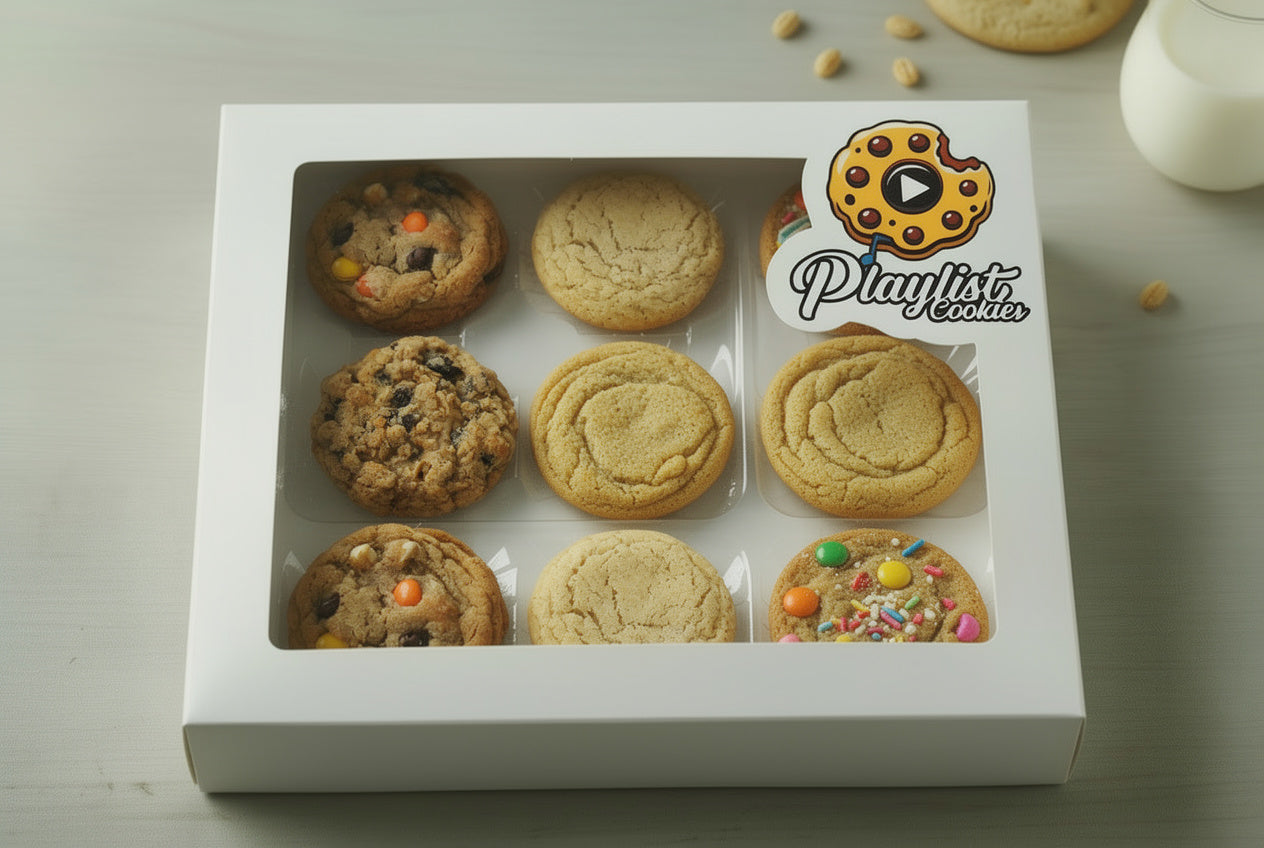 Custom LP Box (9 Cookies)